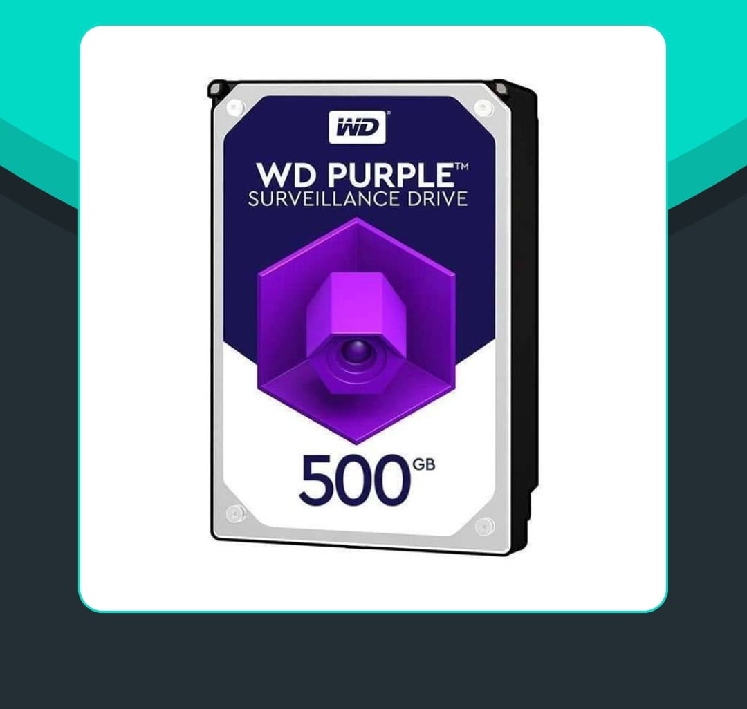 هارد وسترن دیجیتال بنفش (WD Purple) مخصوص دوربین مداربسته | ظرفیت 500GB، 1TB، 2TB و 4TB
