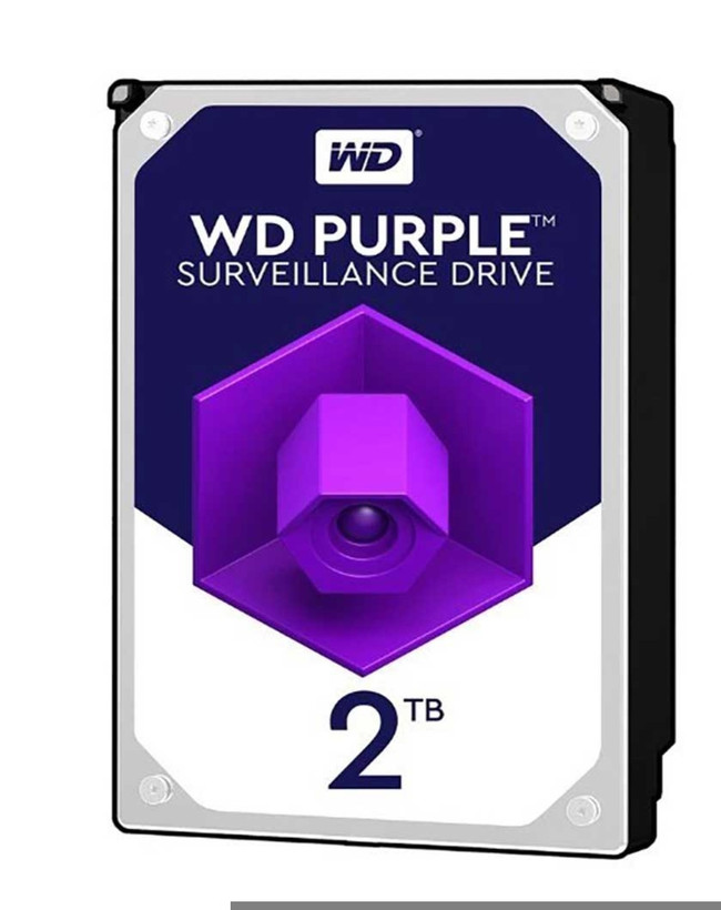 هارد وسترن دیجیتال بنفش (WD Purple) مخصوص دوربین مداربسته | ظرفیت 500GB، 1TB، 2TB و 4TB