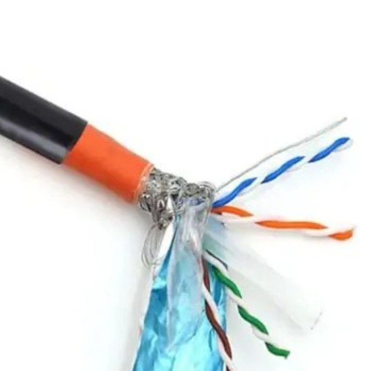 کابل شبکه UTP و SFTP مس مخصوص دوربین مداربسته IP | انتقال پایدار تصویر و دیتا